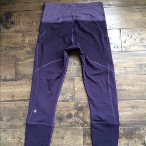Lululemon Athletica cropped legging