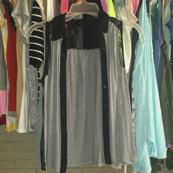 Button up sweater vest