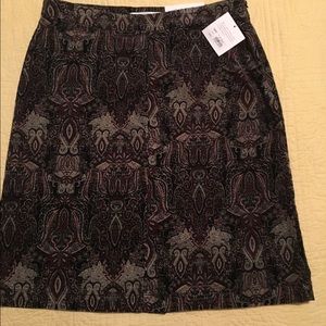 Croft & Barrow knee length skirt