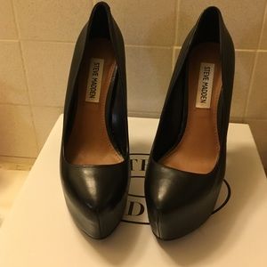 Black sexy high heels