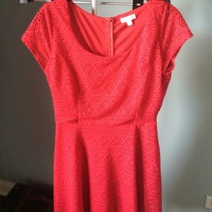 Charming Charlie Red Mini Dress
