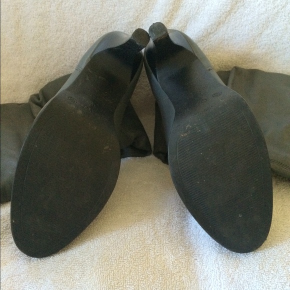 Cathy Jean Gray Scrunch Shaft High Heel Boots - Picture 4 of 4