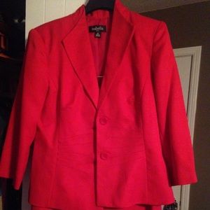Red Suit. Brand New Never worn