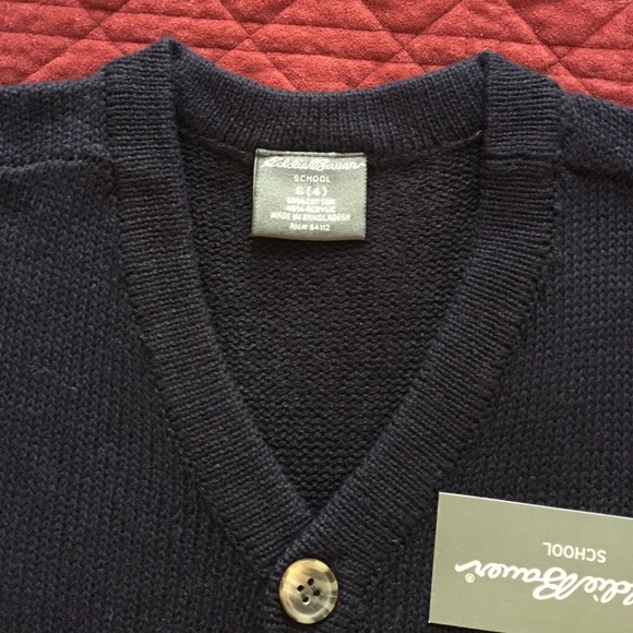 4T school sweater blue navy - Picture 3 of 3