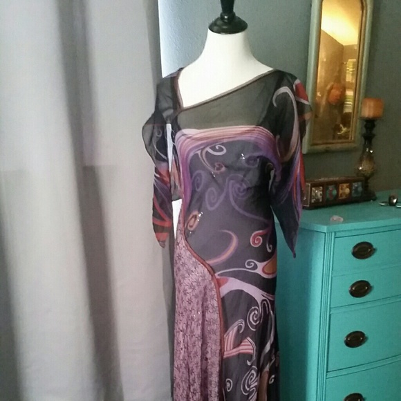 Beautiful chiffon dress
