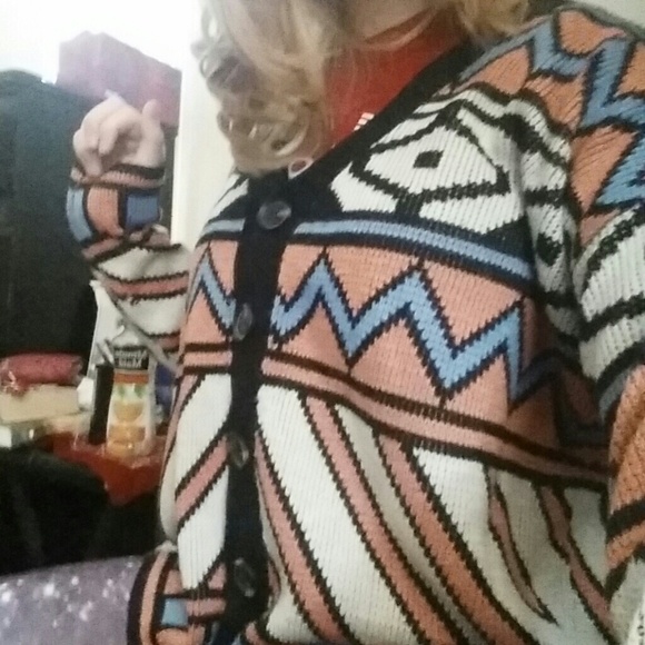 Aztec cardigan