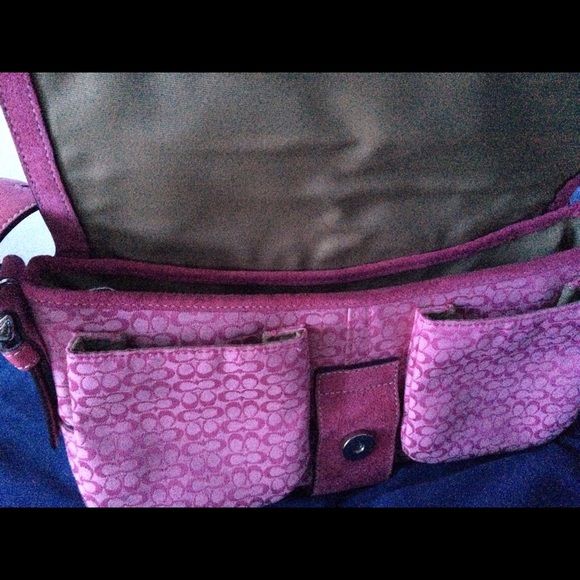 Pink authentic coach purse - Picture 2 of 3