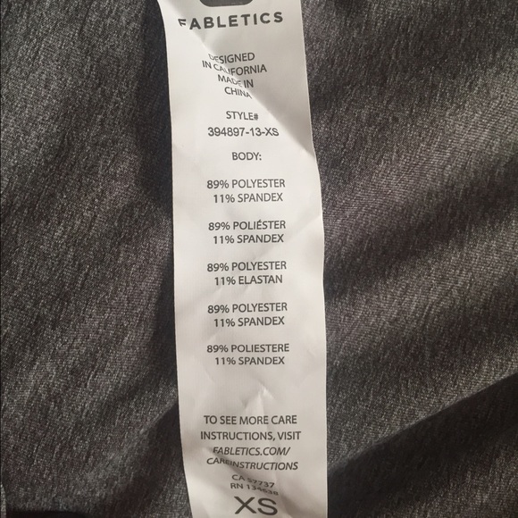 Fabletics Open Back Tank - Picture 3 of 3