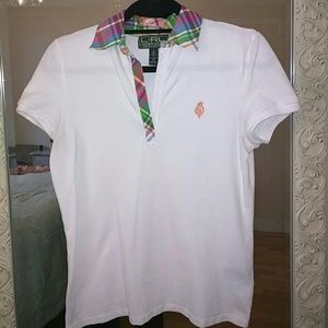 Madras Short sleeve Ralph Lauren Polo