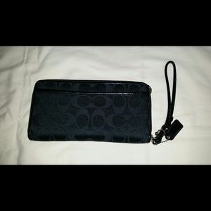 Coach Zip around wallet / wristlet