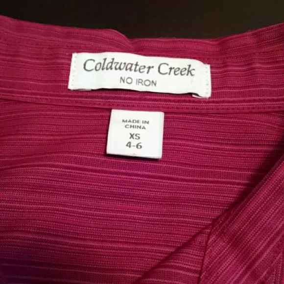Coldwater Creek Blouse ** EUC ** - Picture 2 of 4