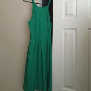 Green Calvin Klein dress