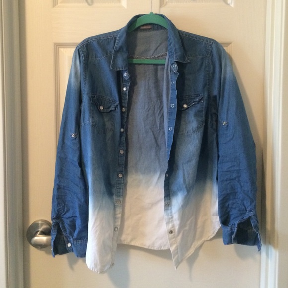 Ombré Jean shirt