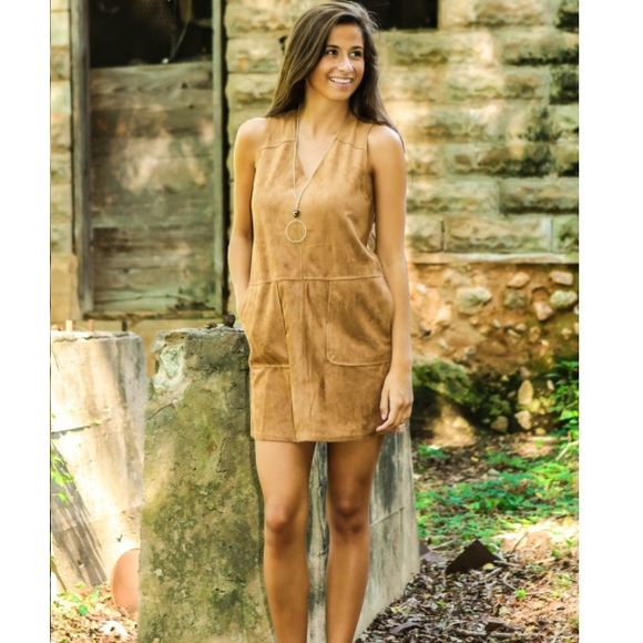 Suede Dress