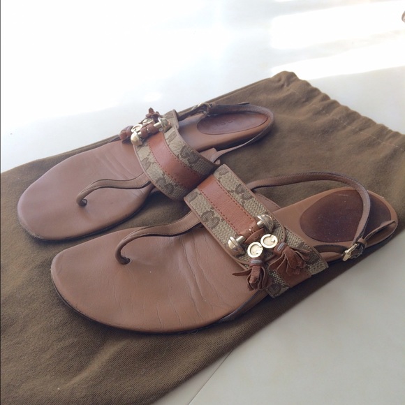 Gucci sandals 36.5