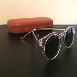 *NWT* KOMONO Lulu Clear Sunglasses