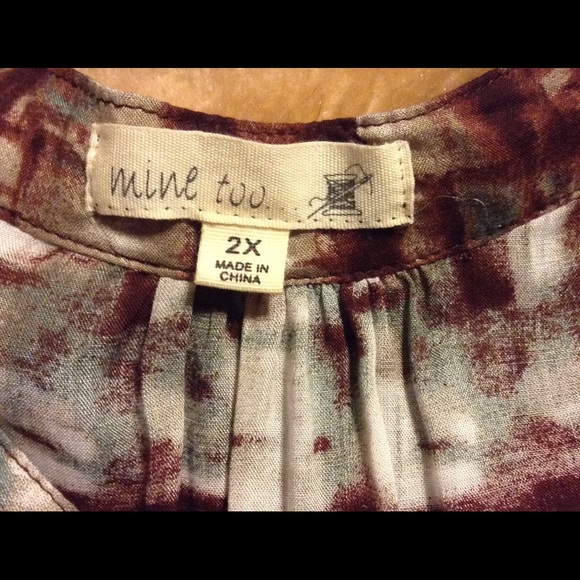 Drop Waist Drawstring Top - Picture 3 of 4