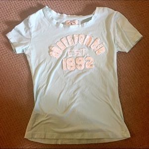 Abercrombie mint tee shirt