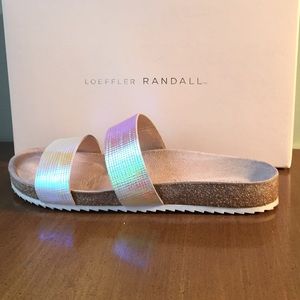 Loeffler Randall Iridescent Sandals