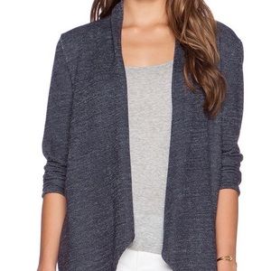 BB Dakota open front drape sweater