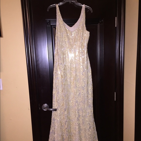 Badgley Mischka collection dress size 16 for women