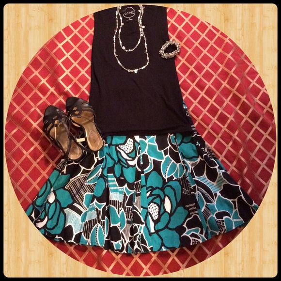 🎈INC Teal Skirt🎈