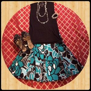 🎈INC Teal Skirt🎈