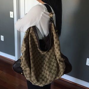 Gucci 100% authentic large hobo bag