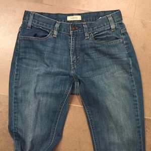 Levi's High Waist Skinny Jeans 27