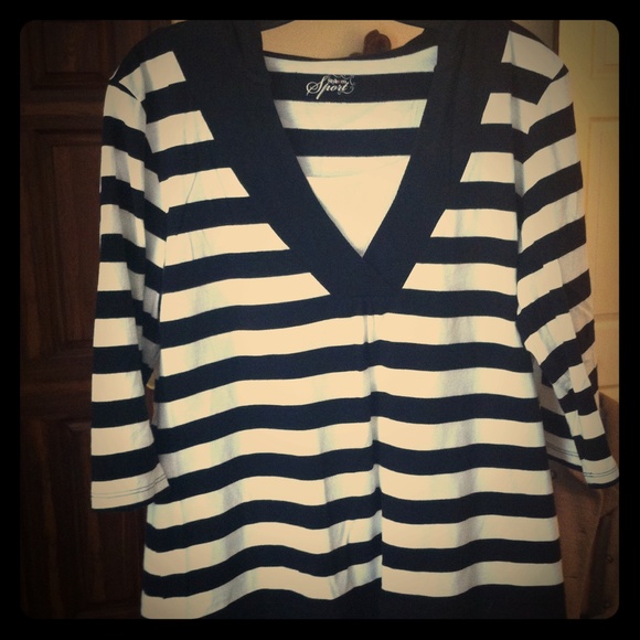 Striped top w matching pants
