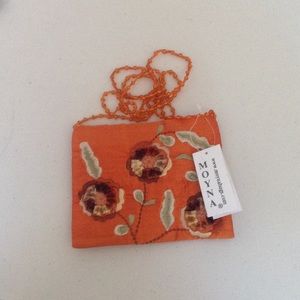 Small orange moyna bag