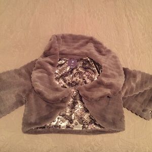 Forever 21 shirt sleeved/waisted furry coat