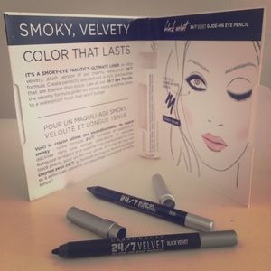 Urban Decay 24/7 Eye Pencils: Black Velvet & Zero