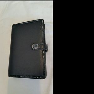 Coach mini notebook &/or planner with address book
