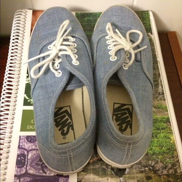 Denim blue vans