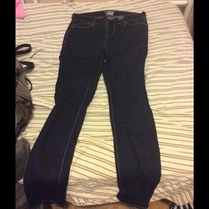 Old navy dark wash jeans never warn