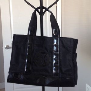 Black Tory Burch tote bag