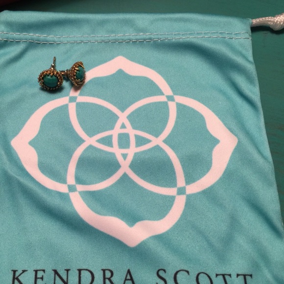 Kendra Scott Carly Studs Teal