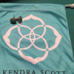 Kendra Scott Carly Studs Teal