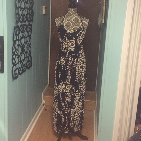 Maxi Halter Dress
