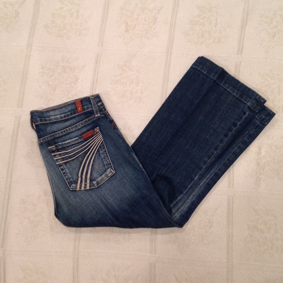 7 for all Mankind Denim - 7 FOR ALL MANKIND CROPPED JEANS👖
