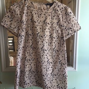 French Connection Rose Quartz and navy top  8