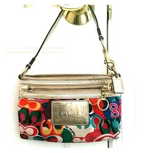 Coach wristlet bag