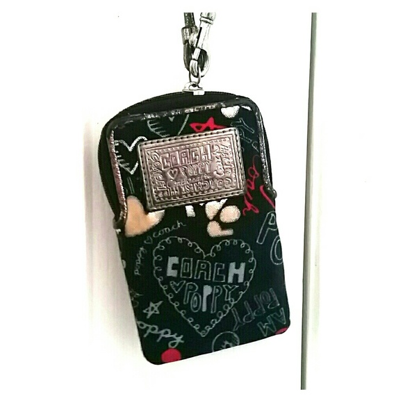 Coach cell phone case/wallet