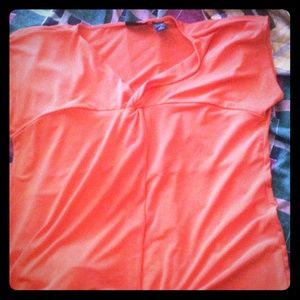 Dull orange very nice shirt