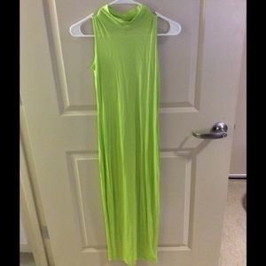 NWOT Lime green Maxim dress