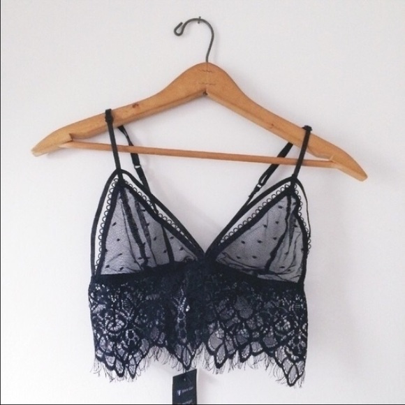 Black lace bralette - Picture 4 of 4