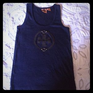 Tory Burch Navy Tank Top