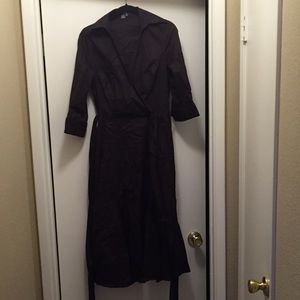 Wrap dress from Zara.