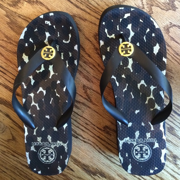 Tory burch flip flops
